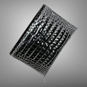 Hermes NIB GM Agenda Cover Black Alligator Mississippiensis Lisse